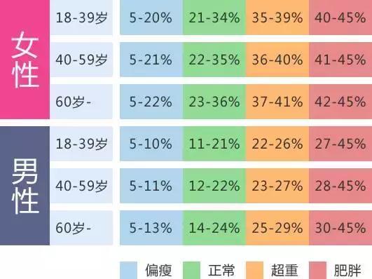 体脂率怎么计算(图1)