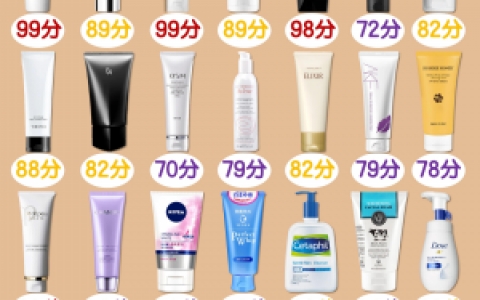 告别洗面奶选择困难！这些宝藏款闭眼入